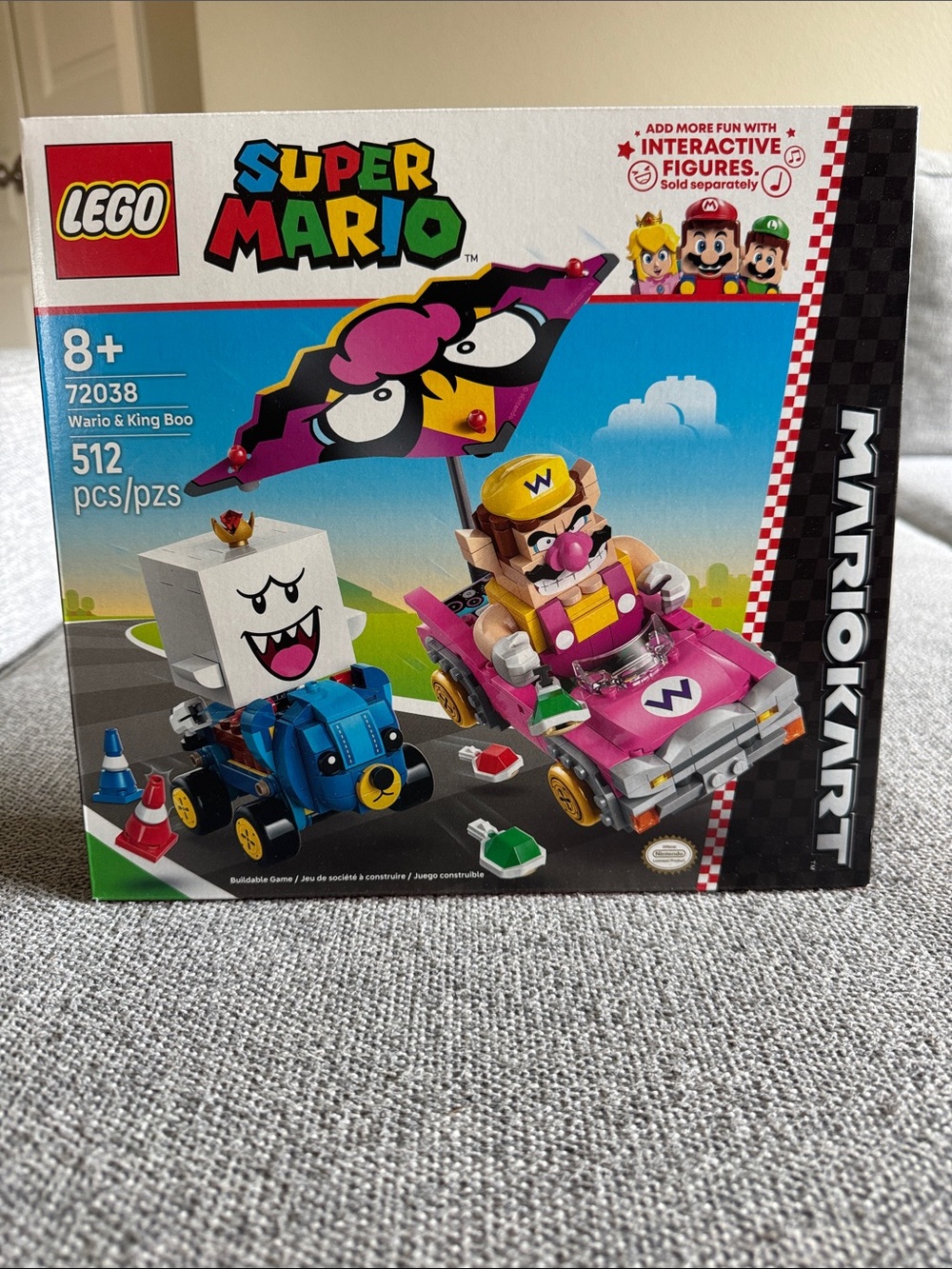 NEW. LEGO 72038 Super Mario Warrior and King Boo 512 pieces